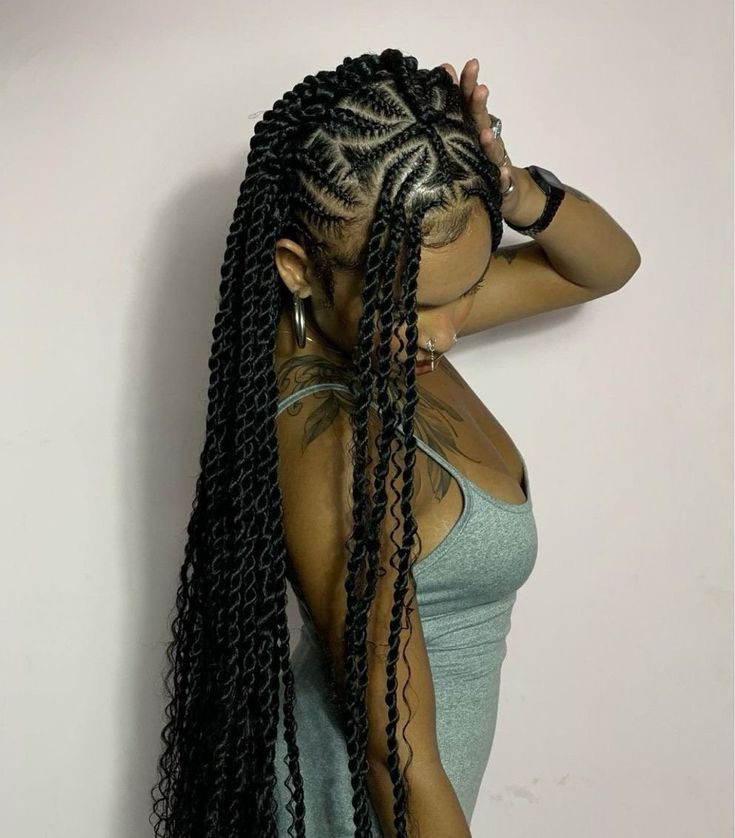 Braided Hairstyles For Black Women Cornrows, Feed In Braids Hairstyles, Quick Natural Hair Styles, Braided Cornrow Hairstyles, Cute Braided Hairstyles, Braided Hairstyles For Teens, Braids Hairstyles Pictures, Quick Braided Hairstyles, Protective Hairstyles Braids