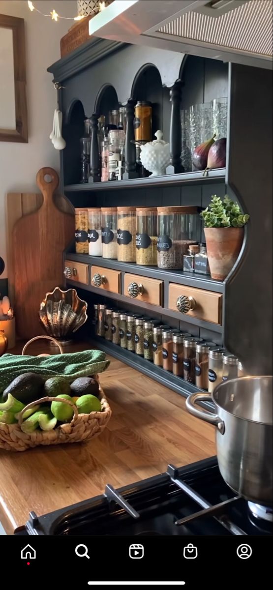 the kitchen is clean and ready to be used as an appliance for cooking