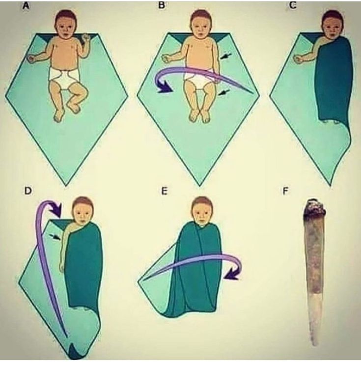 the instructions for how to make an origami sleeping bag with a baby on it