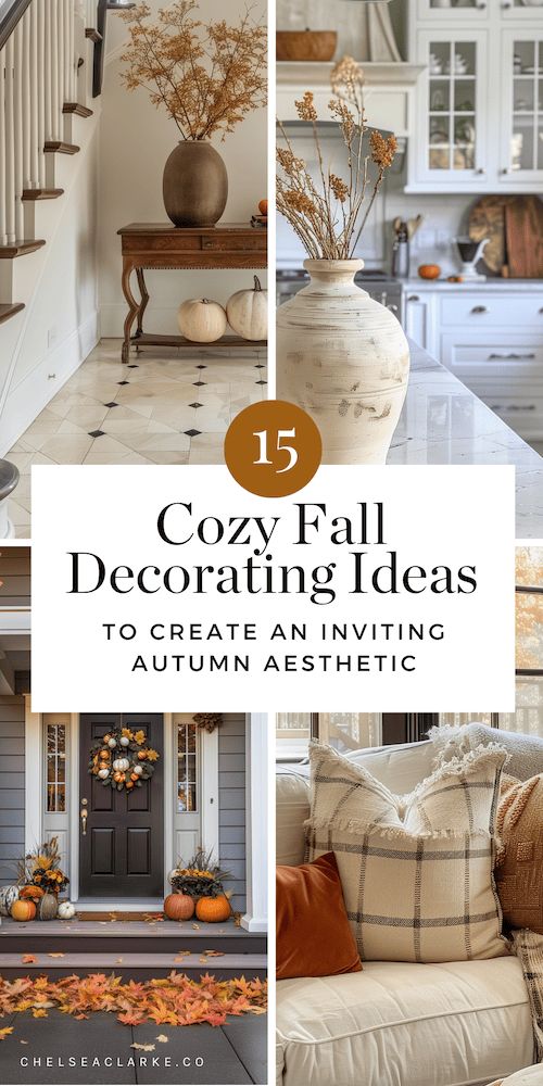 cozy fall decorating ideas to create an inviting autumn aesthetic