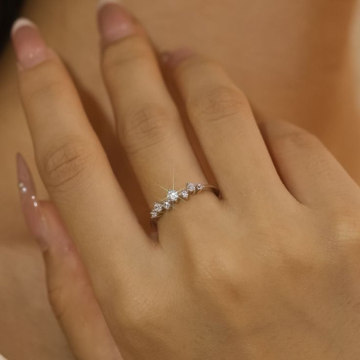 Let your love dance among the stars with the Celestial Pathway Ring. A radiant trail of round gemstones, each perfectly set like a constellation, reflects the magic of the night sky. With its delicate design and ascending sparkle, this ring feels like a cosmic journey captured in a single piece — a reminder that every love story is written in the stars. Its graceful silhouette and versatile style make it perfect for every special moment, from grand milestones to the everyday moments that make li Washing Hands, Gold Vermeil Jewelry, Moss Agate Ring, Written In The Stars, Love Dance, Forever Jewelry, Ring White Gold, Vermeil Jewelry, Jewelry Ring Box