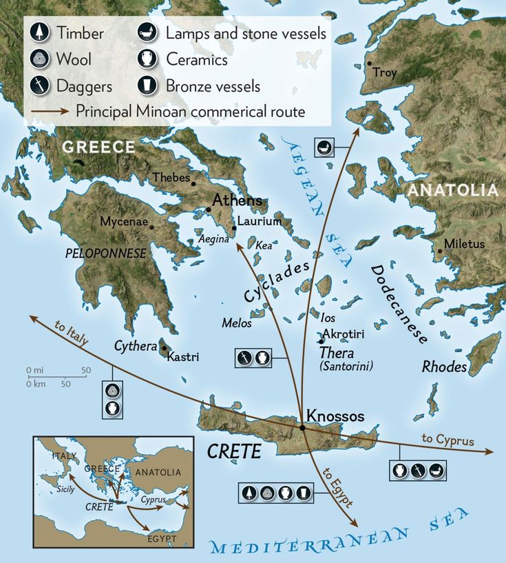 a map showing the location of ancient greek cities and their major roads, from which they are located