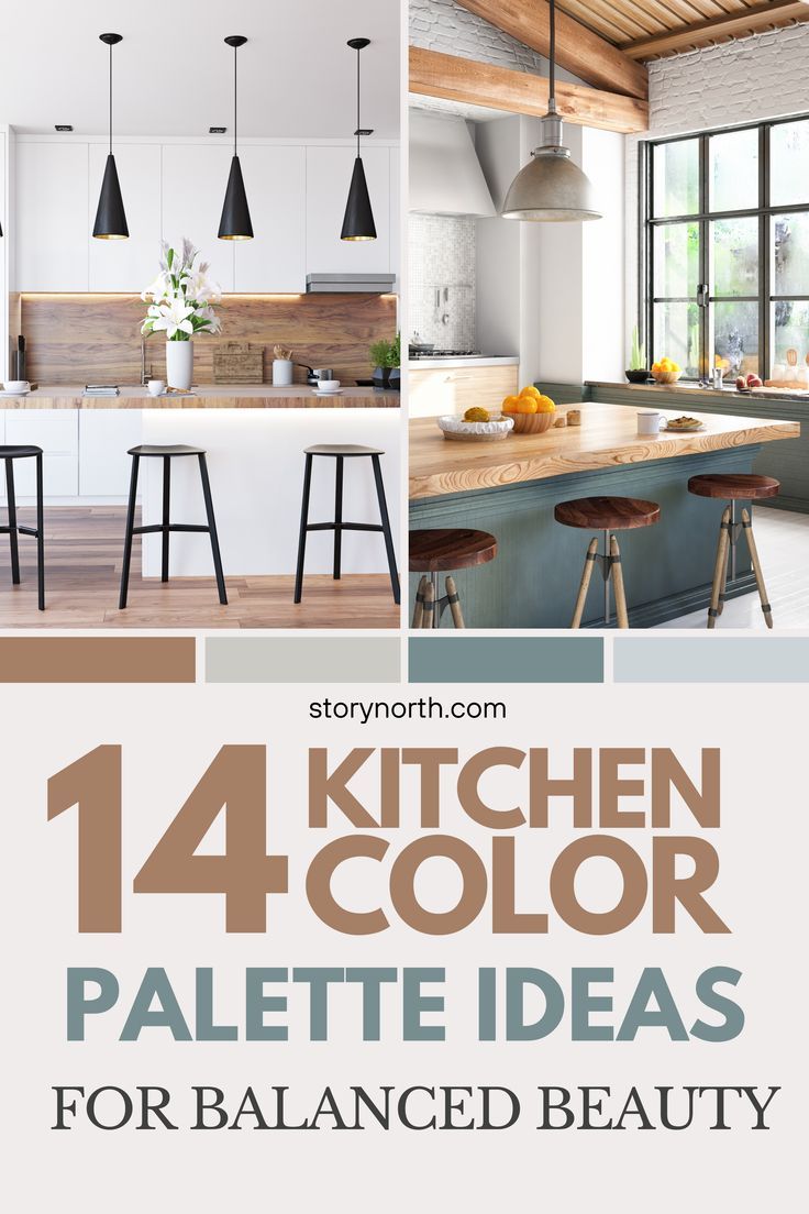 kitchen color palette ideas for balanced beauty