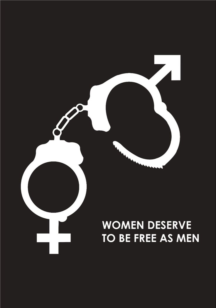 a poster with the words women deserves to be free as men