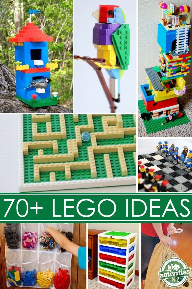 the top ten lego ideas for kids to play with in their house or at home