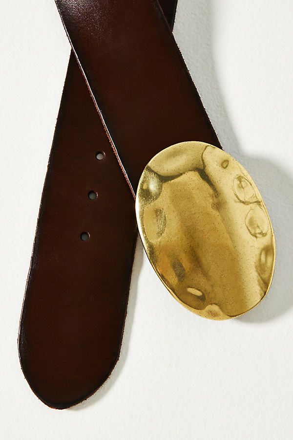 Worn on the hips rather than the waist, a low-slung belt is an edgy take on the timeless accessory. | Low-Slung Icon Belt by Anthropologie in Brown, Women's, Size: Medium, Leather Lacy Tops, Belt Top, Brown Fits, Timeless Accessories, 50 Fashion, Accessories Shop, Color Coding, Date Night, Anthropologie