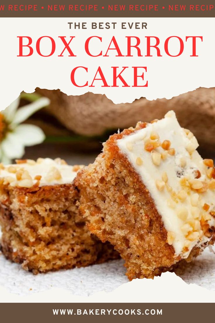 the best ever box carrot cake recipe