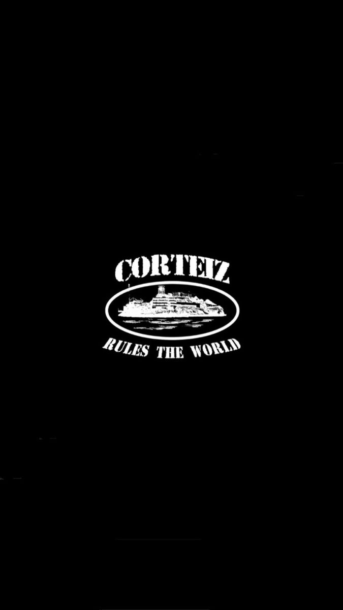 a black background with the words cortenz on it