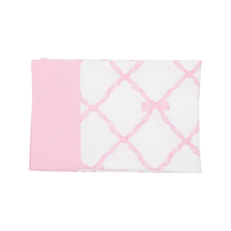 Bedtime just got even sweeter with our Fresh Faced Pillowcase in Belle Meade Bow with Pier Party Pink! Letter Case, Beaufort Bonnet Company, Nursery Ideas, Font Styles, Girls Room, Monogram Letters, Future Baby, Sewing Room, New Room