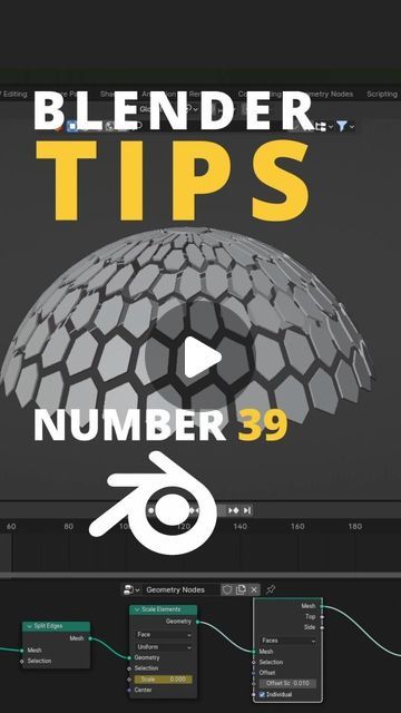 the number 39 blender tips page is shown in this screenshote screen shot