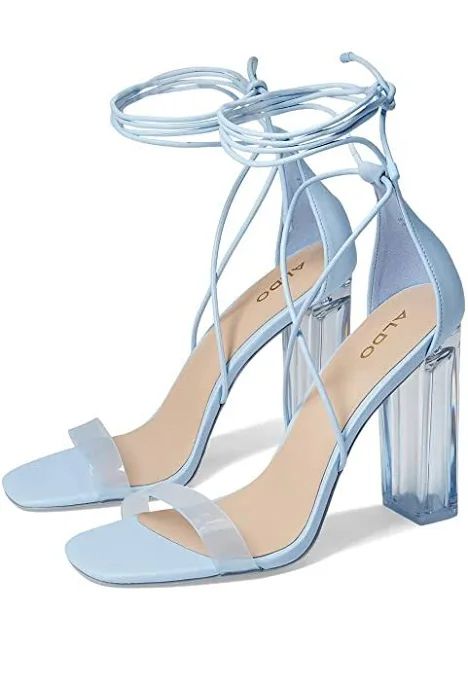 Quinceanera Heels, Easy Outdoor Projects, Baby Blue Heels, Graduation Heels, Light Blue Heels, High Heels For Prom, Fancy Heels, Blue High Heels, Heels Prom