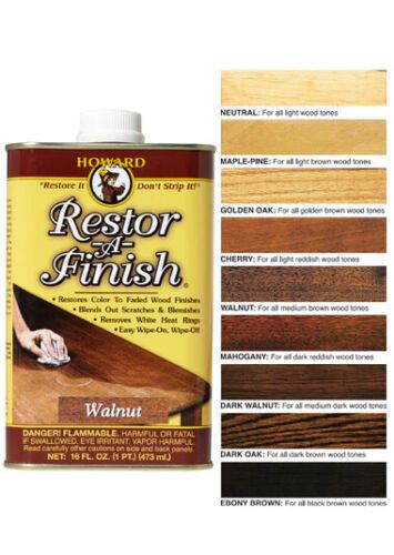 a can of restore wood finish with instructions