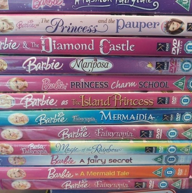 a stack of princess books sitting on top of each other