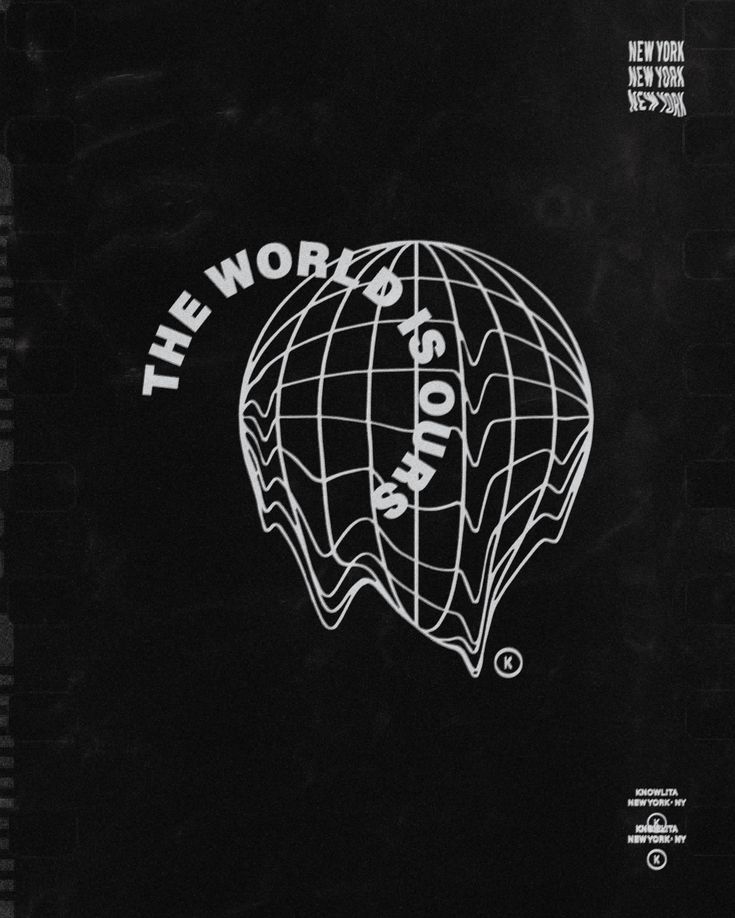 the world is yours album cover with an image of a hot air balloon on it