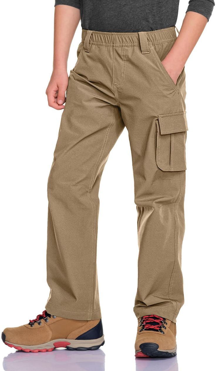 PRICES MAY VARY. CQR Outdoor Pants Series designed for all outdoor activities and sports. [Materials] Mix of Cotton & Nylon & Elastine fabric is for stretch comfort, quick-dry, two-way air circulation. [Elastic Waistband with Loop] Stretch form-fitting waistband helps easy on and off. [Multi Functional Configuration] Multi-pockets allow you to carry personal belongings. [Ventilated Pocket] Two breathable air ventilation holes wick out humidity. It is suitable for hiking, climbing, cycling, campi Hiking Cargo Pants, Camping Pants, Air Ventilation, Personal Belongings, Outdoor Pants, Air Circulation, Outdoor Camping, Upf 50, Cargo Pants