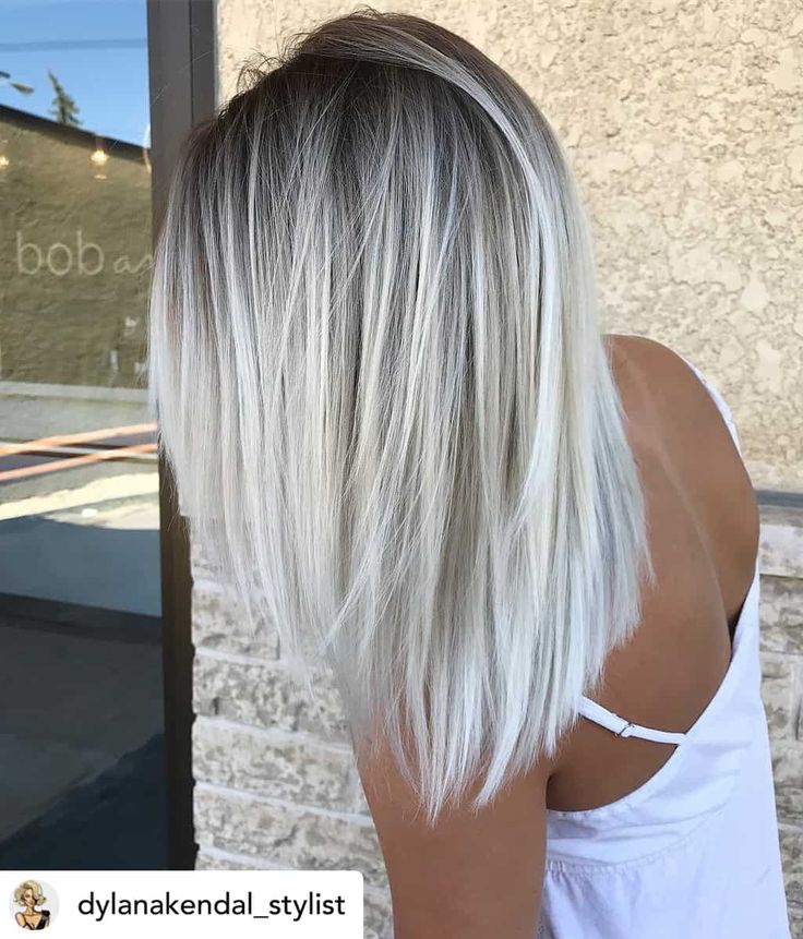 Platinový Blond, Winter Hair Color Trends, Hair 50, Balayage Hair Color Ideas, Balayage Hair Color, Silver Blonde Hair, Icy Blonde Hair, Blond Balayage, Latest Hair Color