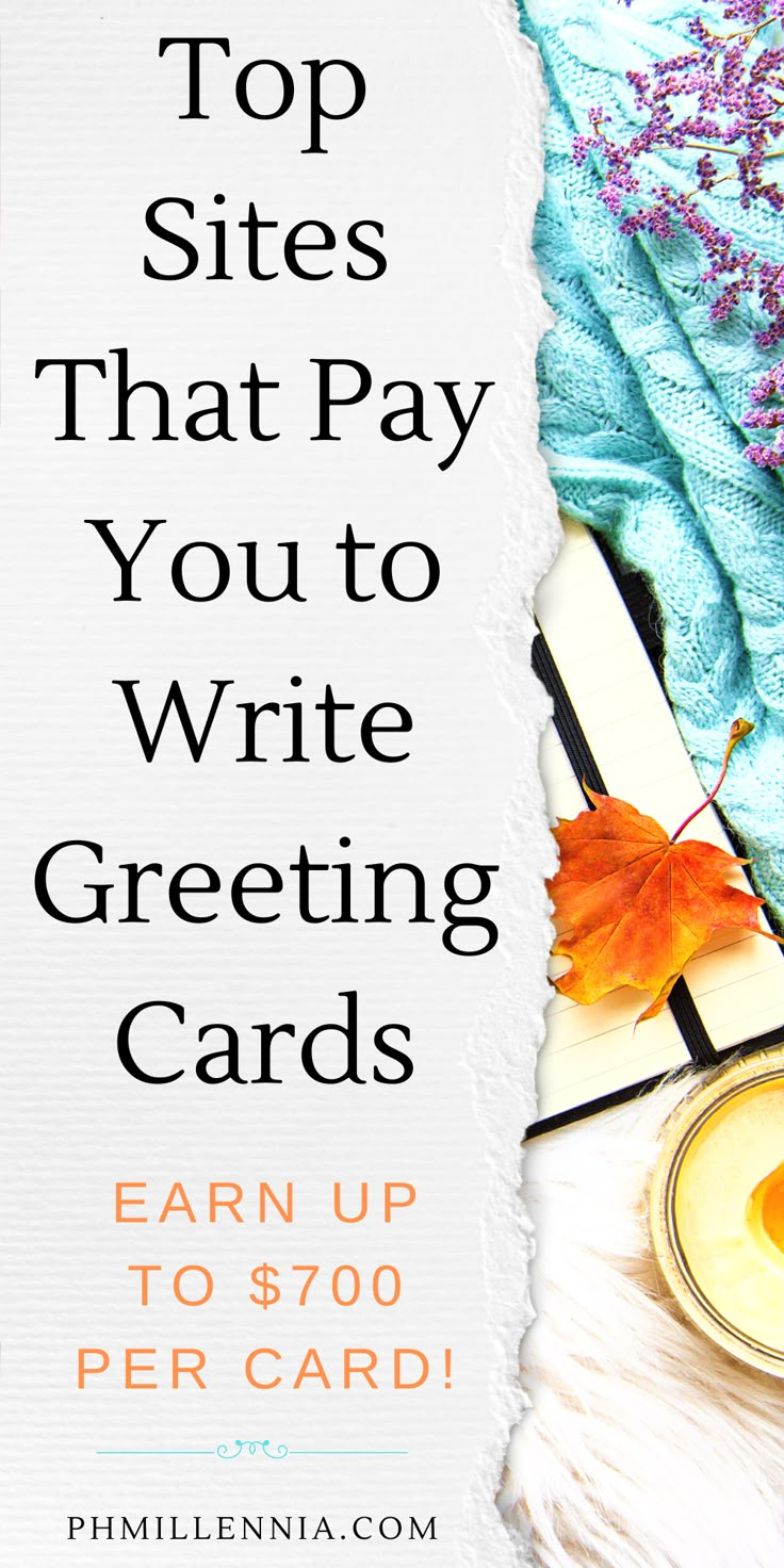 the top sites that pay you to write greeting cards