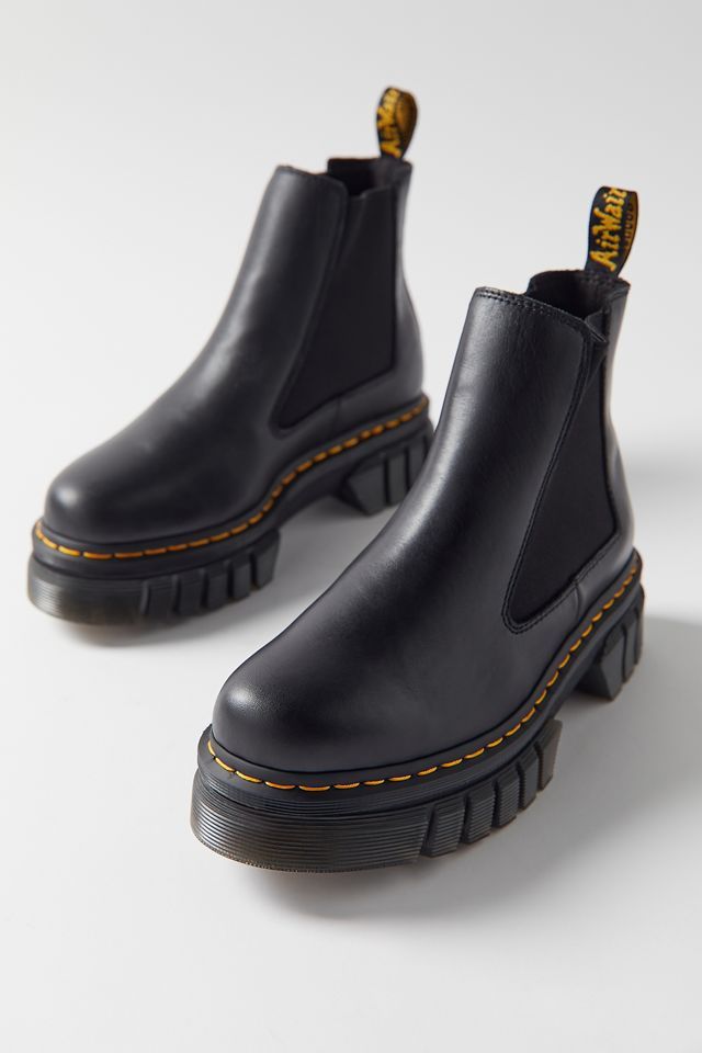 Dr. Martens Audrick Leather Platform Chelsea Boot Doc Marten Chelsea, Dr Martens Audrick, Platform Doc Martens, Dr Martens Outfit, Doc Marten Boot, Doc Martens Outfit, Platform Chelsea Boots, Dr Shoes, Fashion Fits