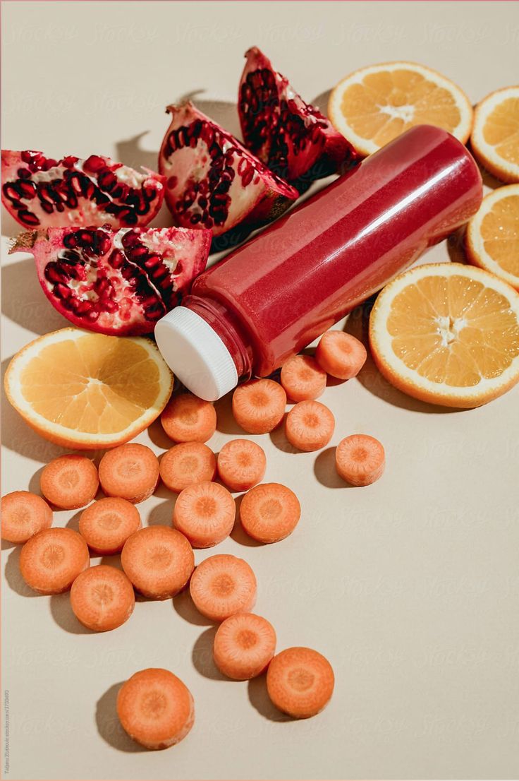 the oranges are cut up and ready to be used as an antioxidator