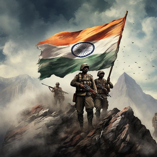 One Man Army Image, Independence Day Poster Design, Army Background, Sivakarthikeyan Wallpapers, Real Superheroes, Vijay Diwas, Indian Army Wallpapers, Independence Day Poster, Fb Profile Photo