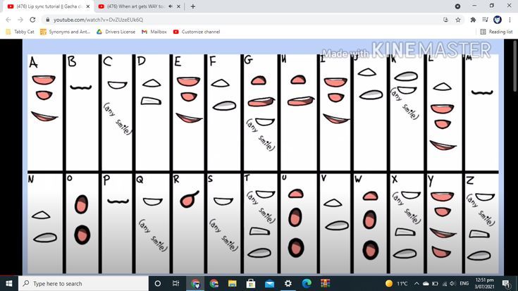 a computer screen with many different faces drawn on the same line and an arrow pointing to each other