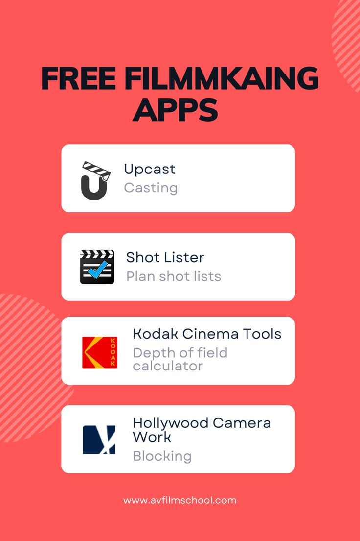 the app for free film making apps