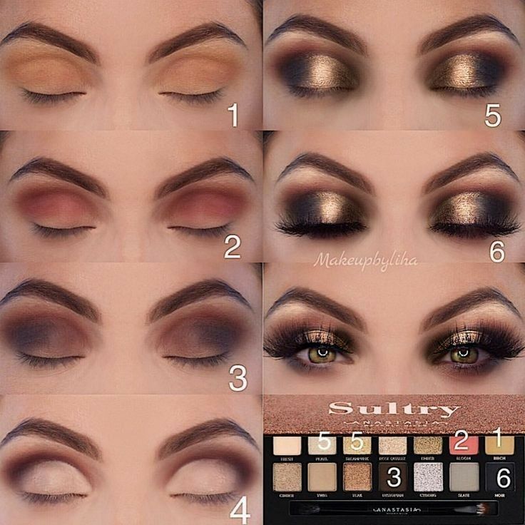 Matte Make Up, Easy Eye Makeup Tutorial, Make Up Designs, Sultry Makeup, Apply Eyeshadow, Eye Makeup Techniques, Makeup Tutorial Eyeshadow, Smink Inspiration, Eye Makeup Steps