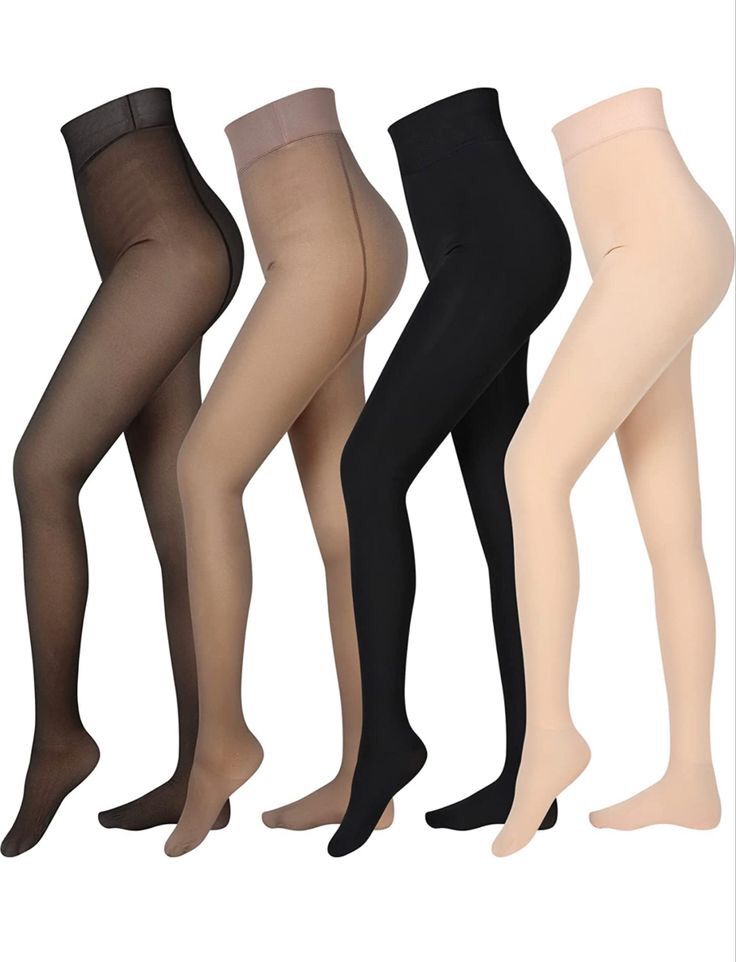 Translucent Leggings, Translucent Tights, Compression Pantyhose, Fleece Lined Tights, Lined Tights, Leggings Winter, Sheer Leggings, Winter Tights, Fleece Lined Leggings