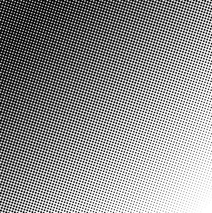 an abstract black and white background with dots