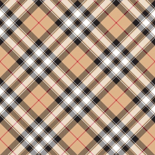 a brown and black plaid pattern