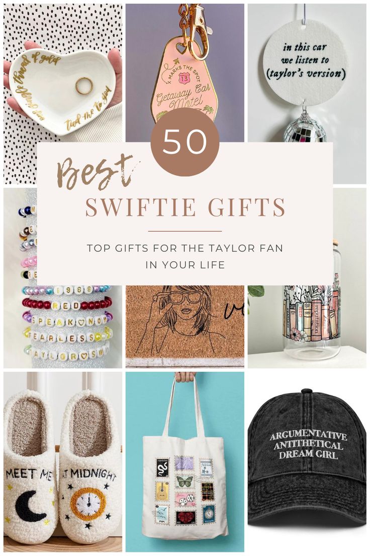 the top 50 best swiffie gifts for the taylor fan in your life cover