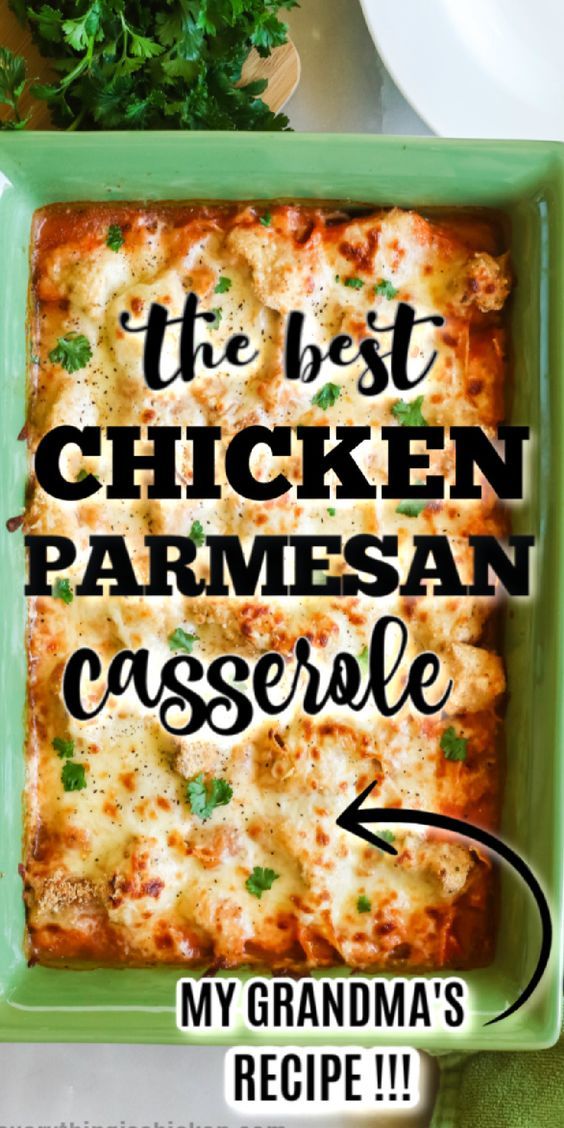 chicken parmesan casserole Easy Chicken Parmesan Casserole, One Pot Chicken Parmesan, Chicken Parmesan Recipe Easy, Easy Chicken Casserole Recipes, Parmesan Casserole, Slow Cooker Bbq Chicken, Chicken Casserole Easy, Chicken Parmesan Casserole, Easy Chicken Parmesan