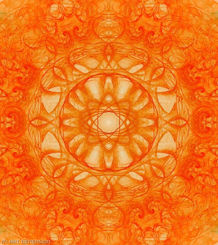 an abstract orange and yellow background with circular shapes in the center, all on top of each other