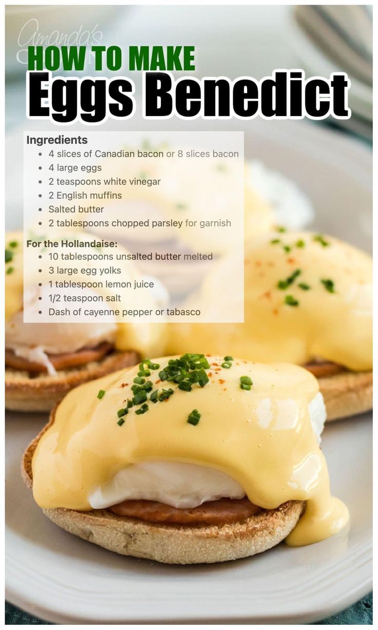 an image of eggs benedict on toasted bread