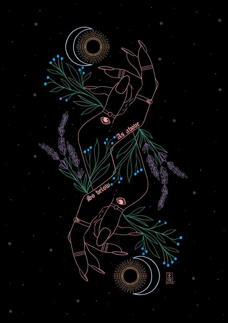 Celestial iPhone wallpaper - sun moon & stars | Witchy wallpaper, Witch  wallpaper, Wiccan wallpaper