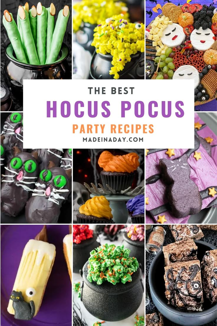 the best hoccus pocus party recipes