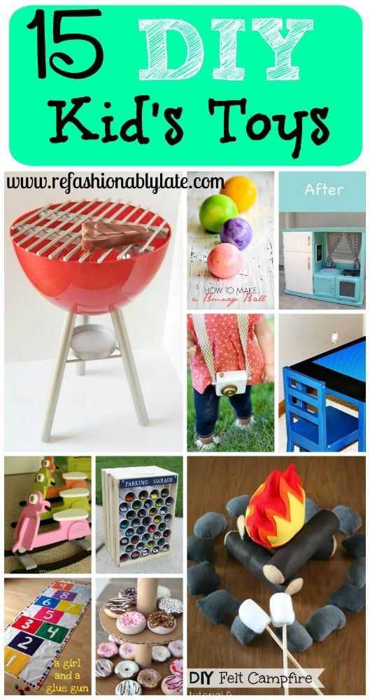 the top ten diy kids toys that are great for making and decorating them