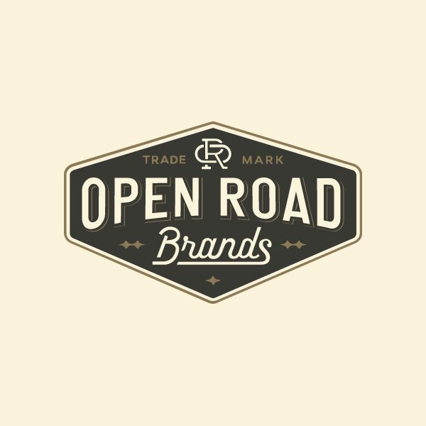 Open Road Brands logo | Open road, Design, Road logo