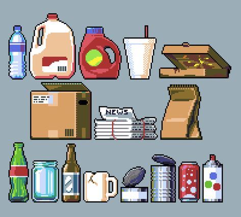 an image of various items that can be found in the game