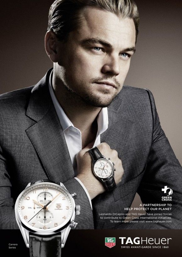 Because it's Leo, duh: Top Ten Men's Watch Ads A Man In A Suit, Man In A Suit, Classy Watch, Watch Ad, Tag Heuer Carrera, Tag Heuer Watch, Best Watches For Men, Outfit Trends, Classic Watches