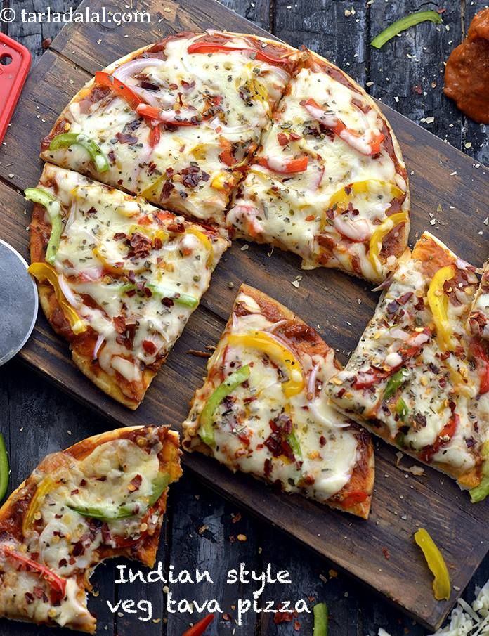 several slices of pizza on a cutting board with pepperoni, jalapenos and other toppings