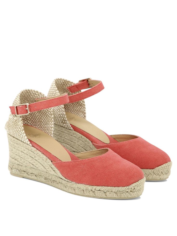 Castañer"Carol" espadrilles100% cotton - 100% rubber Castaner Espadrilles, A Minor, Scarf Jewelry, Sneaker Wedge, Pump Sandals, Shirt Skirt, Small Leather Goods, Lace Boots, Clutch Handbag