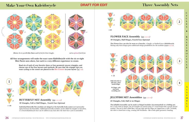 an open book with instructions on how to make origami umbrellas