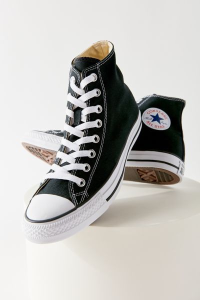 Created over 100 years ago, the Converse Chuck Taylor All Star has become the OG sneaker worn by every walk of life. Classic canvas upper is lightweight and durable, in the timeless high top silhouette you know and love. Complete with medial eyelets that enhance airflow, vulcanized rubber sole and classic All Star ankle patch. Content + Care Cotton, rubber Spot clean Imported Size + Fit This item runs large. You may choose to order a half size down Platform height: 1.75" | Converse Chuck Taylor Black Converse Women, Converse Shoe Ideas, Converse High Tops Platform, Shoes Converse Black, Black Converse High Tops, Zapatillas All Star, Step Team, Costumes 2024, Black High Top Converse