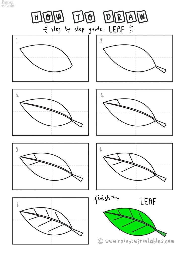 Kids think its fun. Let's learn one of the simplest building blocks of nature – a green leaf – in this simple step-by-step drawing tutorial. This tutorial and our many others are suitable for ages 3 to 8. Great for young preschoolers and kindergartens. Not hard! - Guide, How To Draw Leaf, NATURE, LEAVES Step by Step for Beginners and Kids, Easy, Simple | Printable Drawing Worksheet, Art, Art for Beginners, Drawing tutorials for children, art tips, hacks, trips for learning to draw cartoon style. How To Draw A Leaf Easy, Easy Leaf Drawing Step By Step, How To Draw A Leaf Step By Step, How To Draw Leaves Step By Step, How To Draw Leaf, How To Draw A Leaf, How To Draw Leaves, Easy Leaf Drawing, Drawing Worksheets For Kids