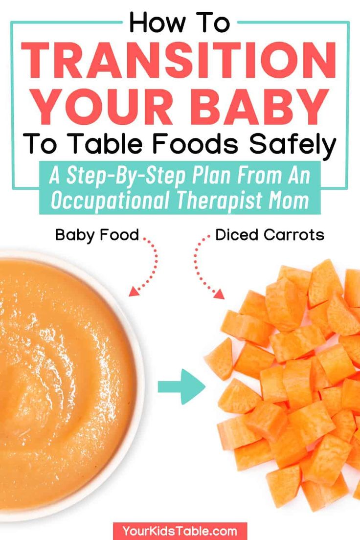 how to transition your baby to table - by - food plan from an occupancyal therapist mom