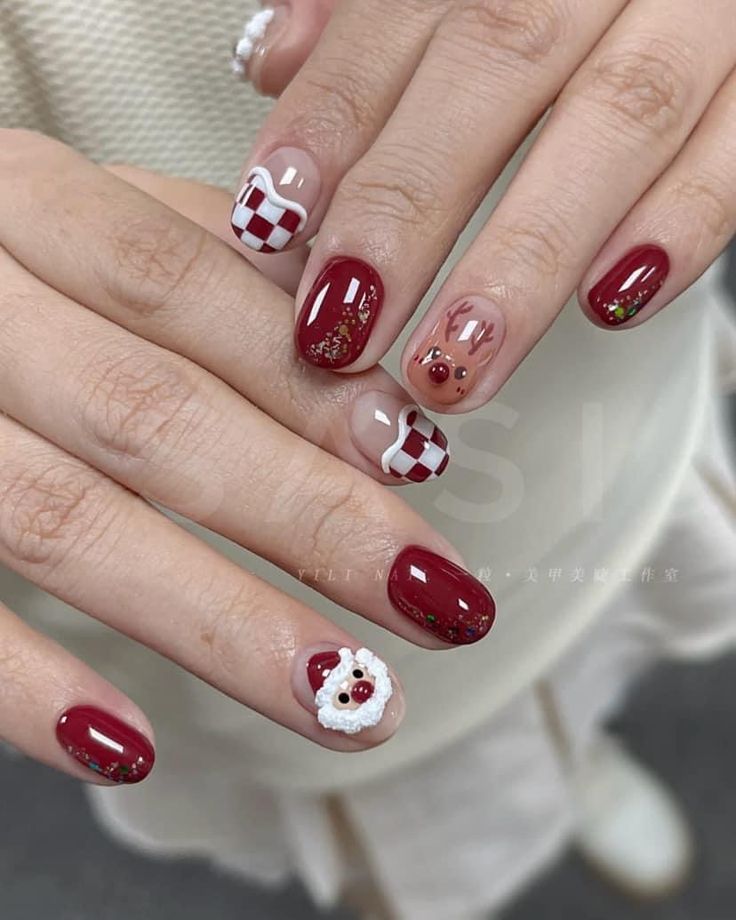 Xmas Nails, Red Nails, Christmas Nails, Make Your Day, Vintage Christmas, Get Started, Nail Designs, Make Your, Nail Art