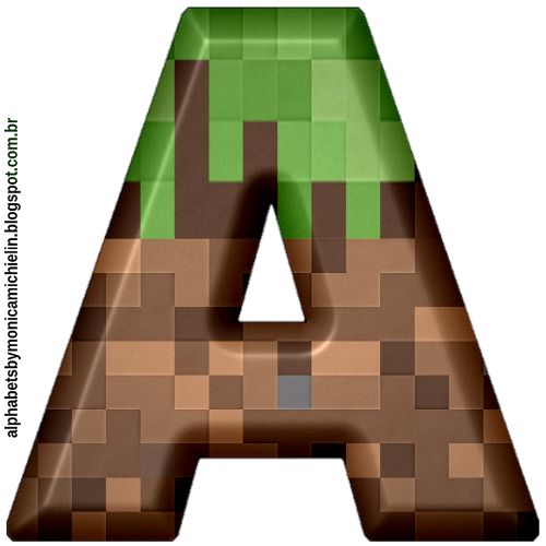 an image of a letter made out of blocks