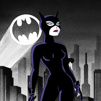 an image of a woman dressed as batman in the dark knight animated film, batgirl