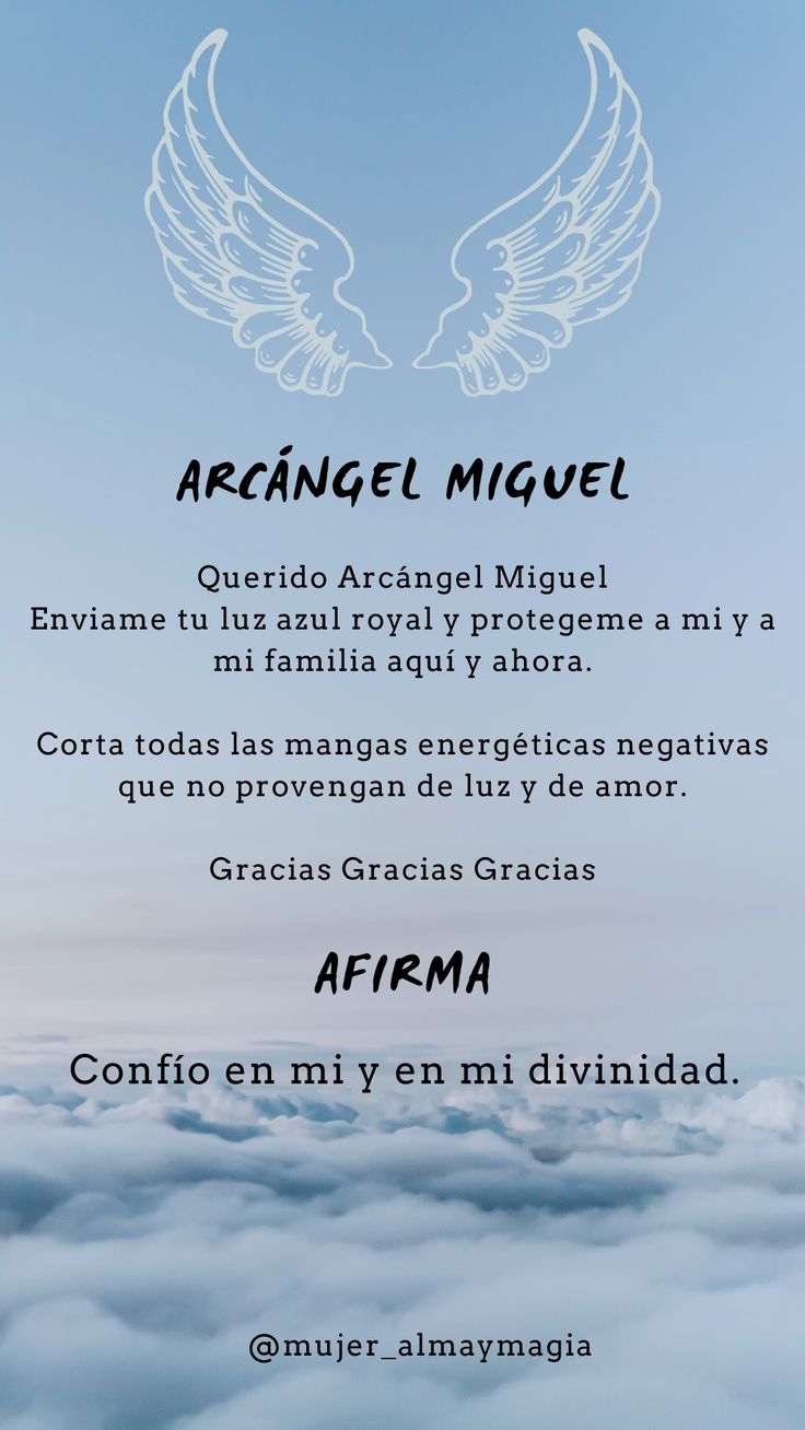 Oración para pedir protección al Arcángel Miguel 🙏 Angel Protector, Angel Prayers, Affirmations For Happiness, Inspirational Prayers, Bible Quotes Prayer, Angel Numbers, Angel Art, Affirmation Quotes, Spiritual Quotes